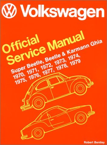 VW Official Service Manual Type 1, 1970-1979