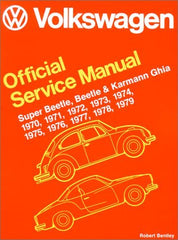 VW Official Service Manual Type 1, 1970-1979